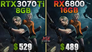 RTX 3070 Ti vs RX 6800  R7 7800X3D  Tested in 15 games [upl. by Aissila210]