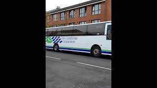 Ex Stagecoach Western Cumbria Connexion Jonckheere S797KRM parked at Bridgeton bus Garage [upl. by Garling679]