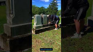 Headstone Cleaning in Ohio [upl. by Drallim]