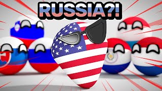 USA KNOWS FLAGS 10  Countryballs Animation [upl. by Morette]