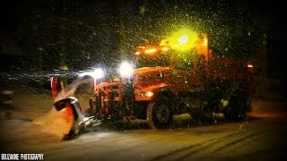 Night Time Snow Removal Part 1 [upl. by Cullie]