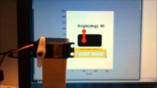 Arduino MATLAB Servo Calibration [upl. by Silvers396]