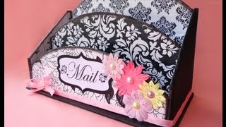 Porta lettere Elegante Fai da te  Elegance Mail Holder diy [upl. by Ingra]