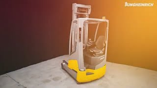 Jungheinrich Howto Electric reach truck ETV 216i NOT APPLICABLE FOR US MARKET [upl. by Anerat]