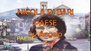 Nicola Di Bari  Paese karaoke [upl. by Torrence]