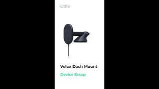 Velox Magnetic Wireless Dash amp Windshield Mount  How to install your Device [upl. by Haelam]