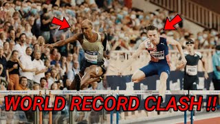 WORLD RECORD CLASH  Karsten Warholm vs Alison Dos Santos  Oslo Bislett Games 2024 [upl. by Engvall530]