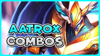 AATROX COMBO GUIDE  How to Play Aatrox Season 13  Bav Bros [upl. by Eizus]