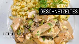 Geschnetzeltes mit Spätzle [upl. by Adien]