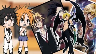 NTR Kokujin No Tenkousei React To Hiroki As Meliodas  Gacha React [upl. by Trisha872]