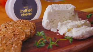 Tasmanian Truffled Chevre from tamarvalleytrufflescomau [upl. by Teferi]