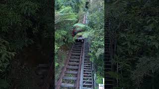 Worlds steepest cable funicular railway [upl. by Bridge]