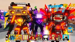 HYPER BOOMBOX New Morph in TITAN WARS  Skibidi Toilet Tower Defense Roblox [upl. by Regdirb213]