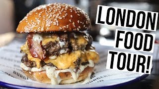 London Food Tour 3 MUST TRY London Restaurants [upl. by Sewoll]