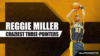 Reggie Millers Craziest ThreePointers [upl. by Sirovaj12]