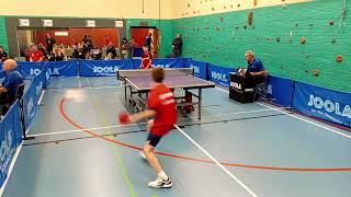 Ryan Goodier Vs Dimitar Dimitrov  TTE National Series  Cadet Round 2 1920 OCT 24 [upl. by Lunette]