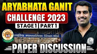 Aryabhata Ganit Challenge 2023 Question Paper  AGC 2023 Answer Key  CBSE NEWS Today [upl. by Ecnerwal]