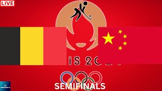 2024 PARIS OLYMPICS BELGIUM vs CHINA WOMENS FIELD HOCKEY SEMIFINALS LIVE GAME CAST amp CHAT [upl. by Horowitz555]