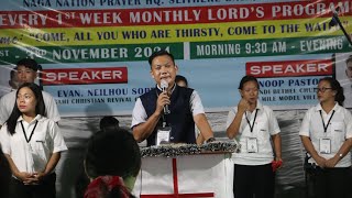 NFCPC CRUSADESpeaker Neilhou SophunuoEvangelist Angami Christian Revival Church Dimapur [upl. by Adriaens]