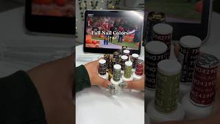 fall nail colors 🍂 fallnails nailswatches nailcolors nails nailstyle [upl. by Mobley]