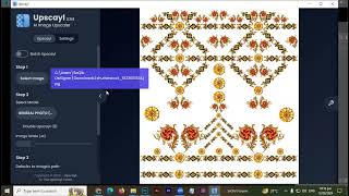 How to set upscale Textile image for use design  SaQib Designer [upl. by Serene606]