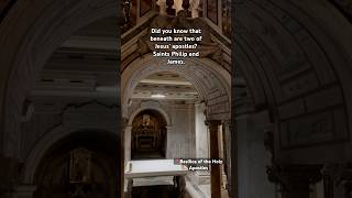 Basilica of the Holy ApostlesPhilip and James Jesus’ disciples rest here travel europe italy [upl. by Melody]