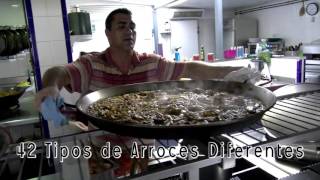 Degustación de 42 tipos de paellas diferentesRestaurante Octavio Dénia [upl. by Nork]