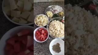 Aloo Matar Tahari Recipe tasty shortsvideo 😋🤗 [upl. by Aiveneg]