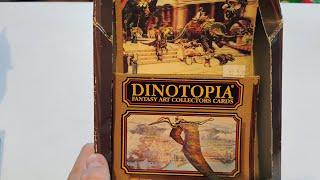 Unboxing Dinotopia Trading cards [upl. by Steinberg]