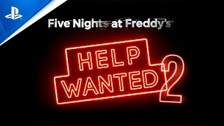 Five Nights at Freddys Help Wanted 2  Gameplay Release Trailer  PS VR2 Games [upl. by Akkeber]