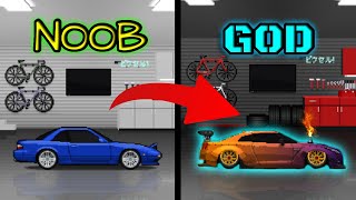 The Ultimate Pixel Car Racer Guide  NOOB TO GOD  Pixel car racer [upl. by Fanchie530]