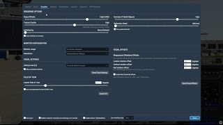 Setting the Rendering Options in X Plane 11 [upl. by Anirbus813]