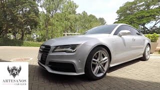 Audi A7 Sportback  Prueba  Test  Review en español [upl. by Anirahtak]