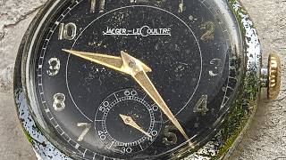 Restoring a Historic WW2 Watch with Rare Engravings  Vintage Jaeger LeCoultre 1940s [upl. by Maer974]