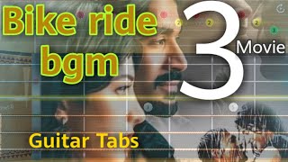 Bike ride bgm 3 movie bgm notes on guitar simple guitar tabs on mobile guitar [upl. by Anade790]