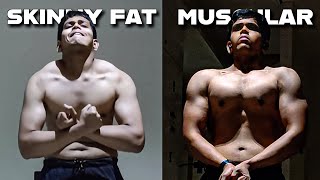 I Went From Skinny Fat to Muscular body recomposition guide [upl. by Ognimod]