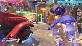 Cheater on console by GAVIN2100 — Overwatch 2 Replay VVQX71 [upl. by Einal]