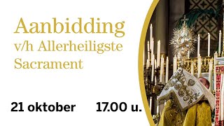 FSSPX Antwerpen  2110 Aanbidding met Rozenhoedje [upl. by Sofko19]