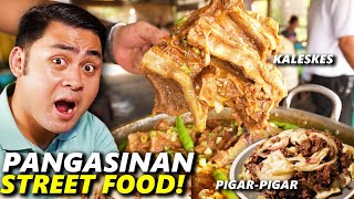 PANGASINAN Best Street Food Tour Kalabaw Pigar Pigar and Laman Loob Kaleskes [upl. by Reiser]