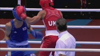 Han v Lomachenko  Boxing Mens Light 60kg Final  London 2012 Olympics [upl. by Kensell]