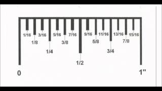 Reading a Tape Measure Easy as 1 2 3 [upl. by Wilscam]