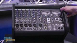 Yorkville M608 Mixer  NAMM 2012  AudioSavings [upl. by Acissey67]