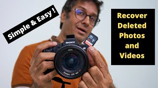 How To Recover Deleted Photos And Videos From Digital Camera [upl. by Haet]