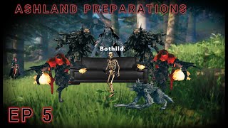 Valheim Ashland Preparations Ep 5 [upl. by Llechtim]