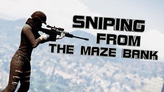 GTA V  Roof Sniping vol2 [upl. by Anitnoc869]