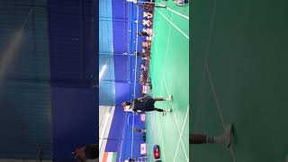 Badminton final match mensdoublesbadminton badmintonlovers sports powersmash [upl. by Messere923]