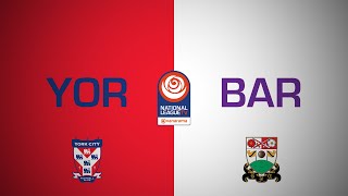 YORK CITY 31 BARNET  National League highlights  22nd October 2024 [upl. by Regdor284]