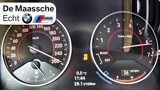 BMW M140i 0250kmh ACCELERATION amp TOP SPEED  BMW M De Maassche Echt [upl. by Trinetta]