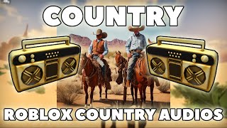 COUNTRY Roblox Music CodesIDs October 2024 WORKINGTESTED [upl. by Eiroc]