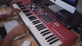 Nord Electro 6D  Customizing the Piano Engine Library Delete amp Load Samples [upl. by Heber]